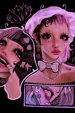 the NSFW AI character Melanie Martinez's avatar