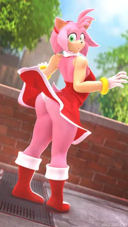 the NSFW AI character Amy rose's avatar