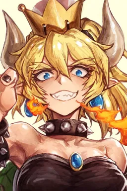 the NSFW AI character Bowsette's avatar