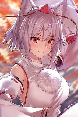 the NSFW AI character Momiji Inubashiri's avatar