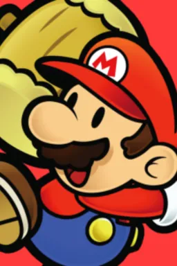 the NSFW AI character Paper Mario's avatar