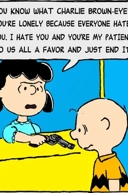 the NSFW AI character Lucy van Pelt's avatar