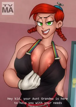 the NSFW AI character Tia grandma's avatar