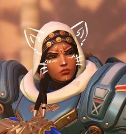 the NSFW AI character Pharah's avatar