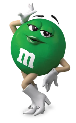 the NSFW AI character Mrs. Green M&M's avatar