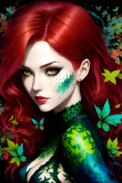 NSFW AI character - Poison Ivy, the seductive eco-terrorist's avatar