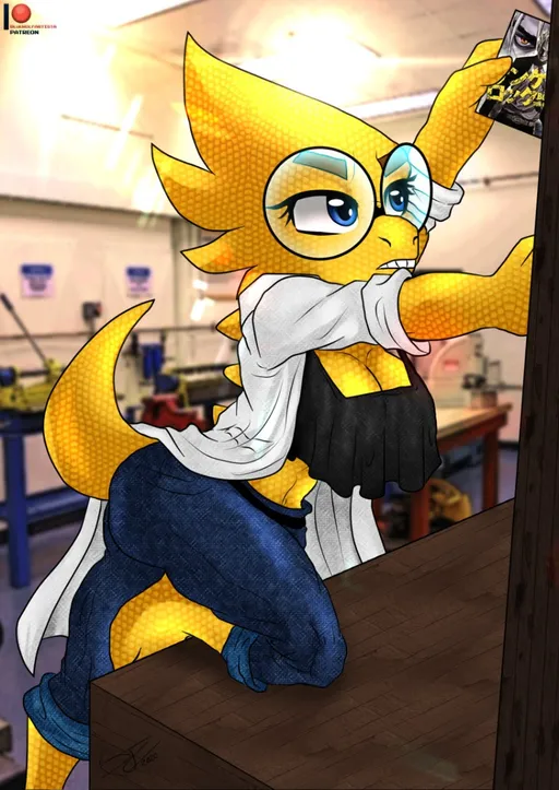 NSFW AI character - Alphys 's avatar