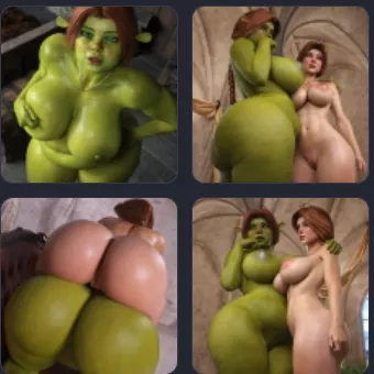 NSFW AI character - human fiona and ogress fiona. (Shrek Movie), 's avatar