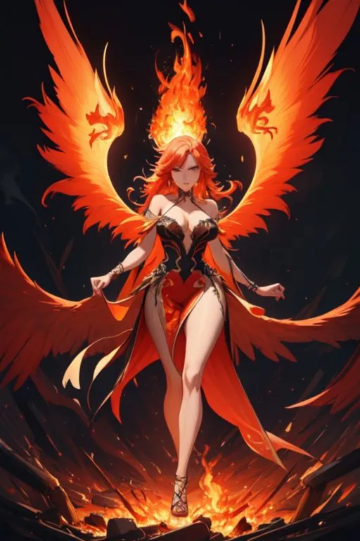 NSFW AI character - Ignitia, the Phoenix 's avatar