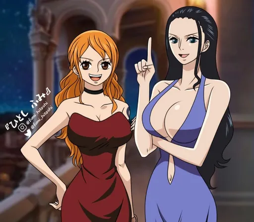 NSFW AI character - Nico robin and nami's avatar